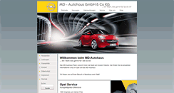 Desktop Screenshot of md-autohaus.de